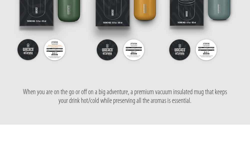 Wacaco Octaroma Travel Mug