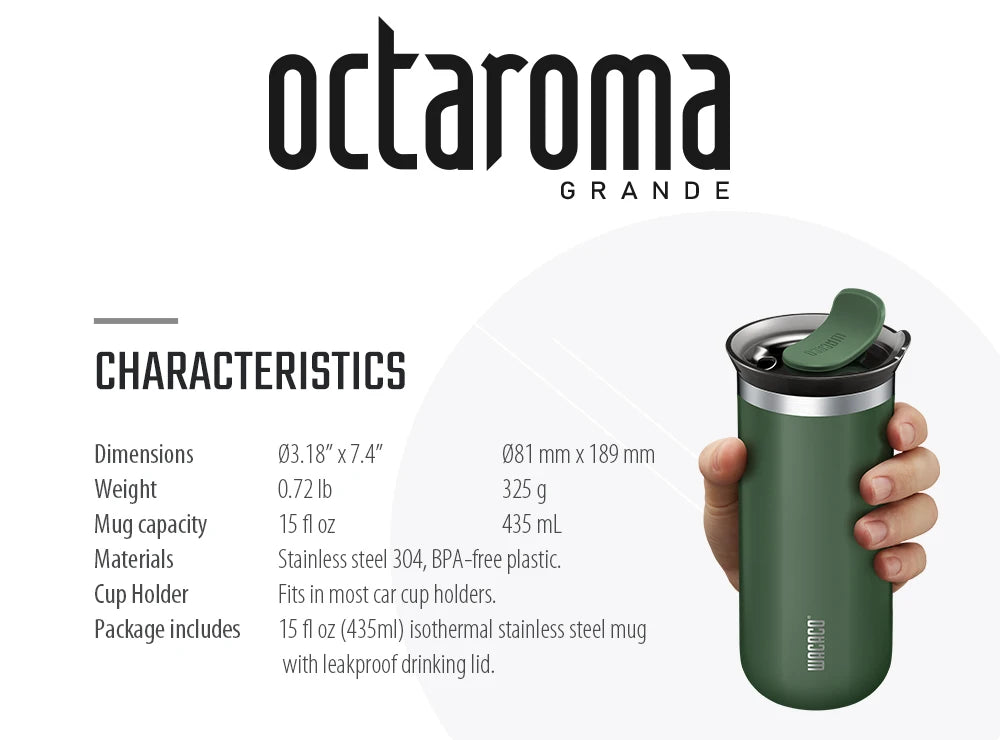 Wacaco Octaroma Travel Mug