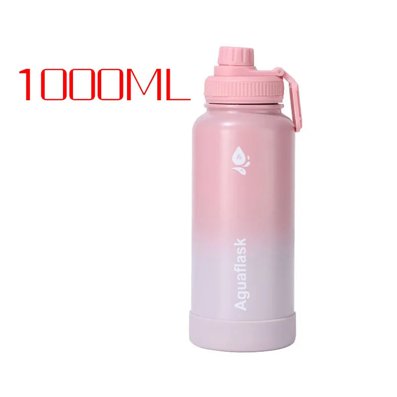 32oz Stainless Steel Vacuum Insulated Thermo Bottle | 1000ml Large Capacity Travel Mug