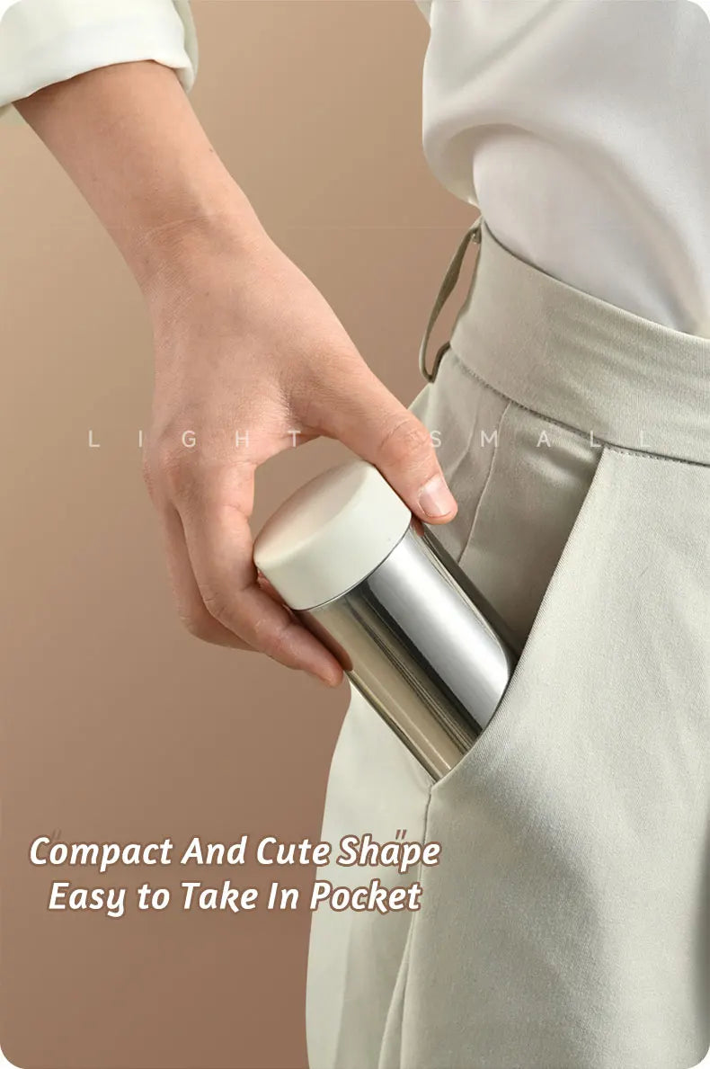 Mini 316 Stainless Steel Pocket Tumbler – 120ml Insulated Thermos Cup