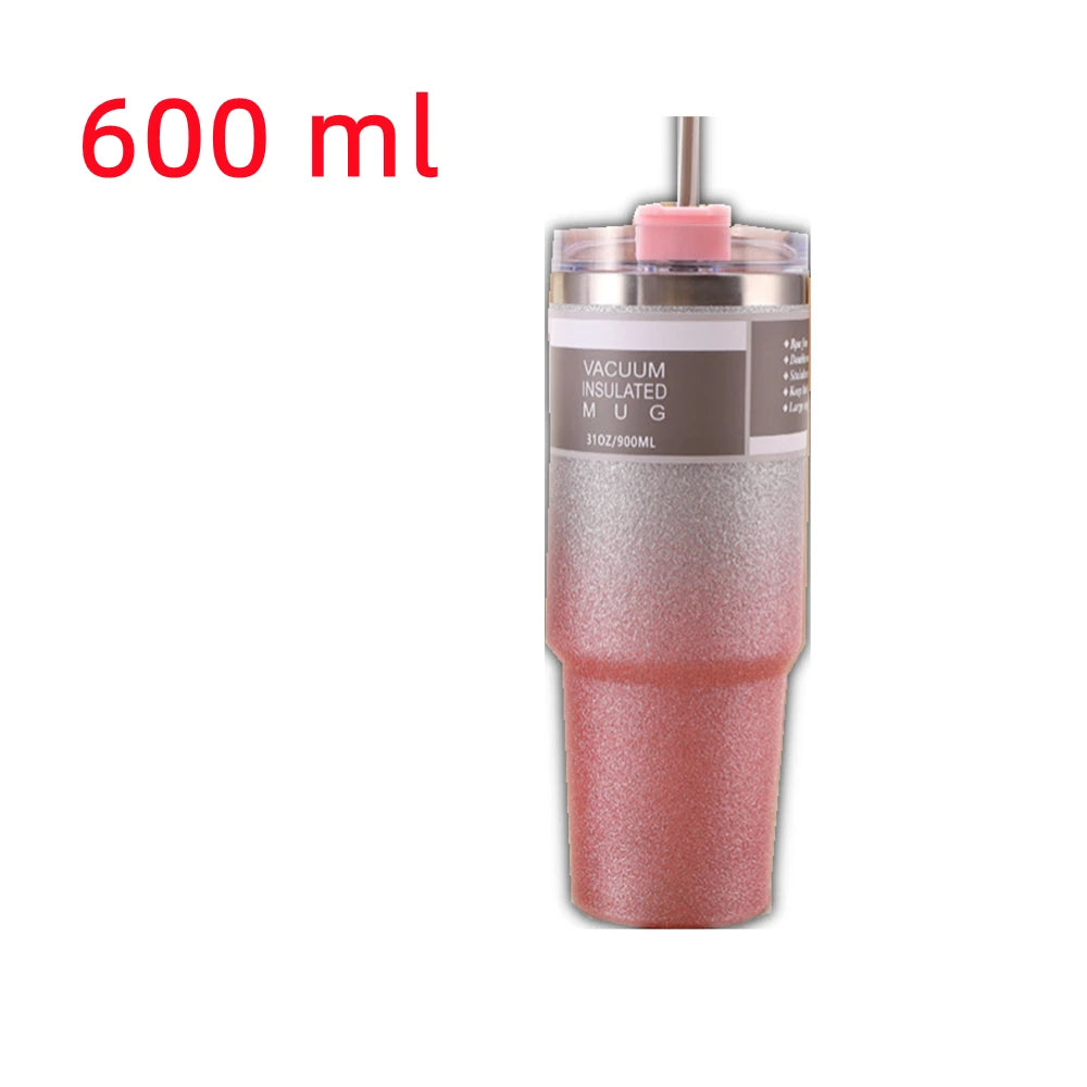 Modern Thermal Tumbler – 600/900ml Stainless Steel Double Wall Coffee Cup