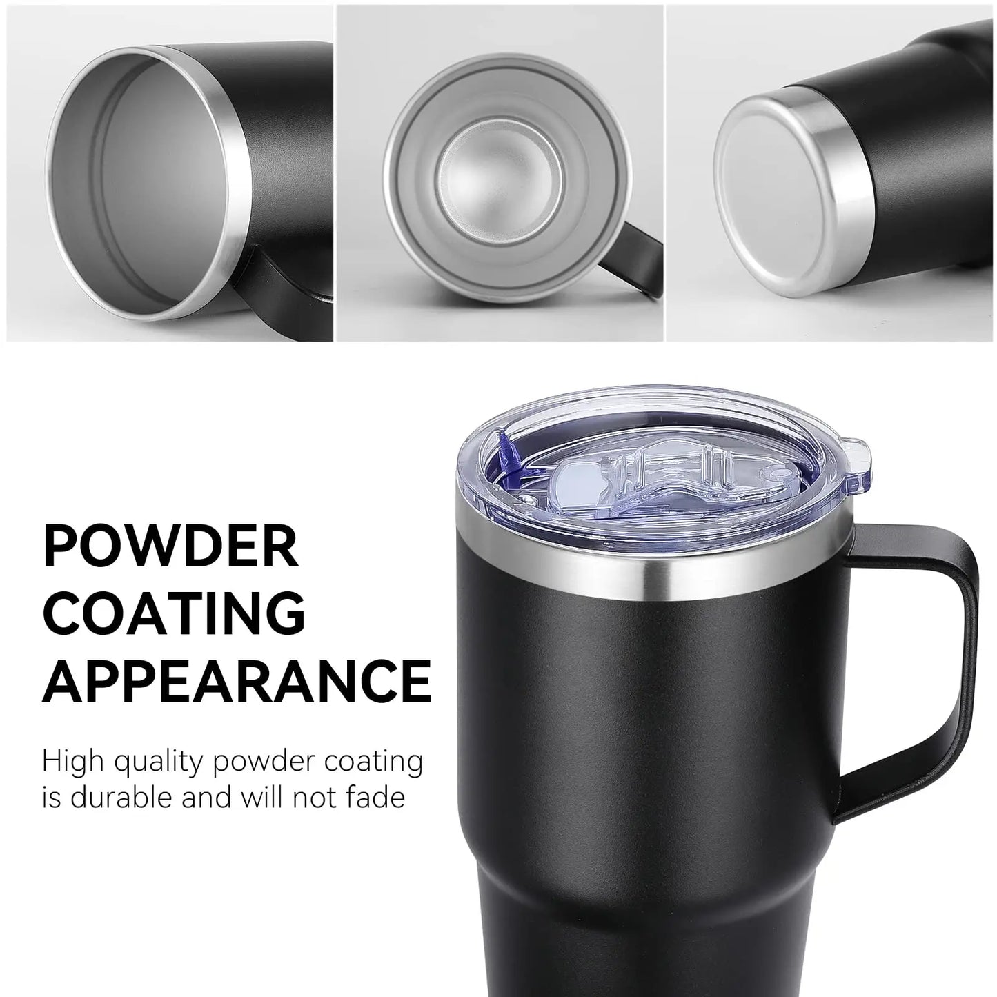 30oz Handle Travel Tumbler