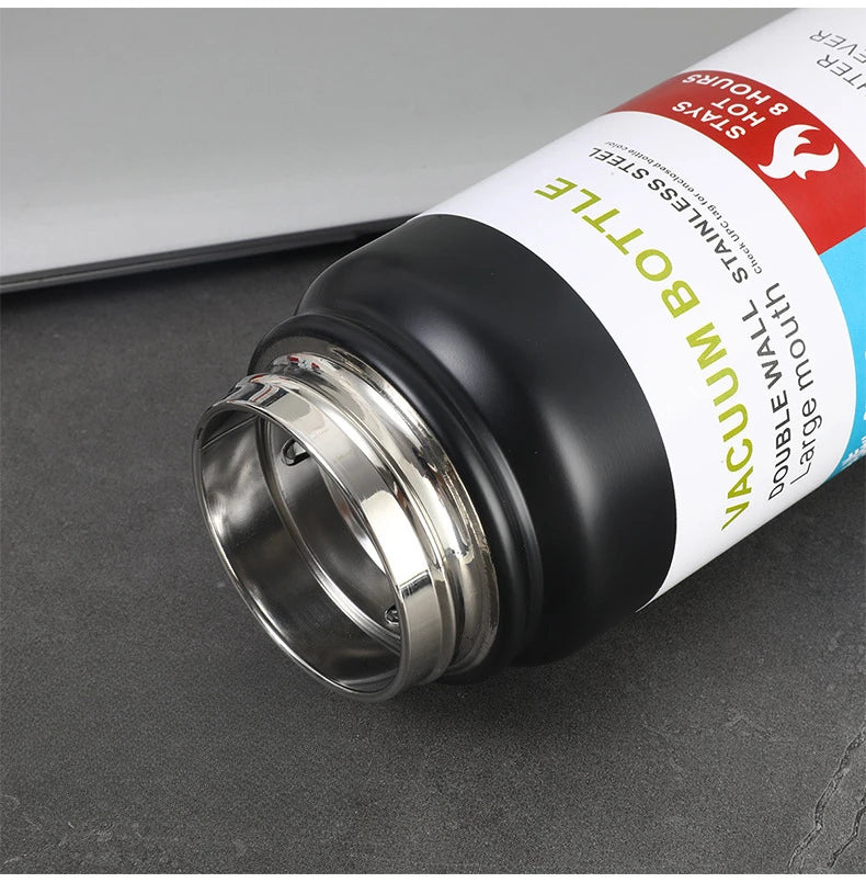 1000ml Stainless Steel Vacuum Flask | Hot & Cold Insulated Bottle
