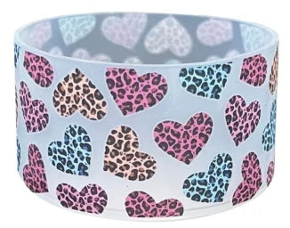 Charming Silicone Tumbler Sleeve – Sweet & Festive Protection for Moms