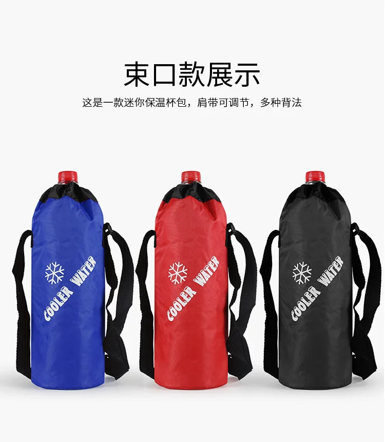 Universal Insulated Bottle Carrier Tote – Thermal Cooler Pouch