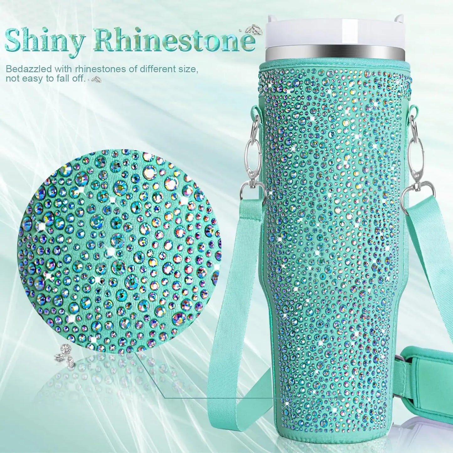 40oz Rhinestone Stanley Sleeve