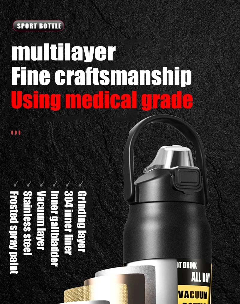 MaxHydro 1500ML Adventure Flask