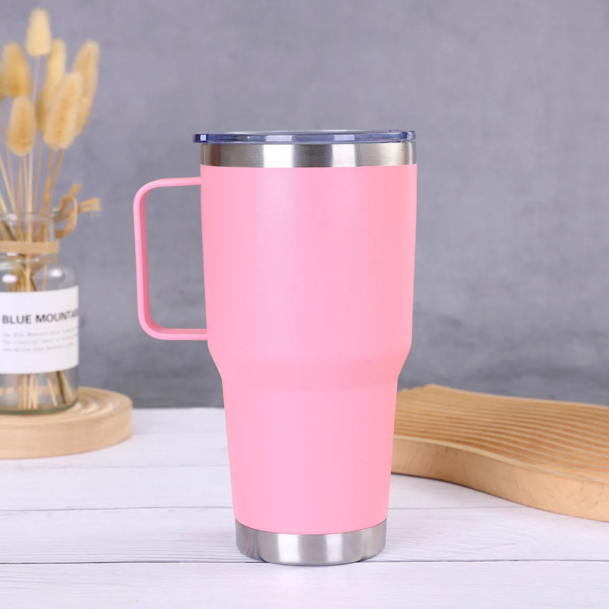 30oz Handle Travel Tumbler