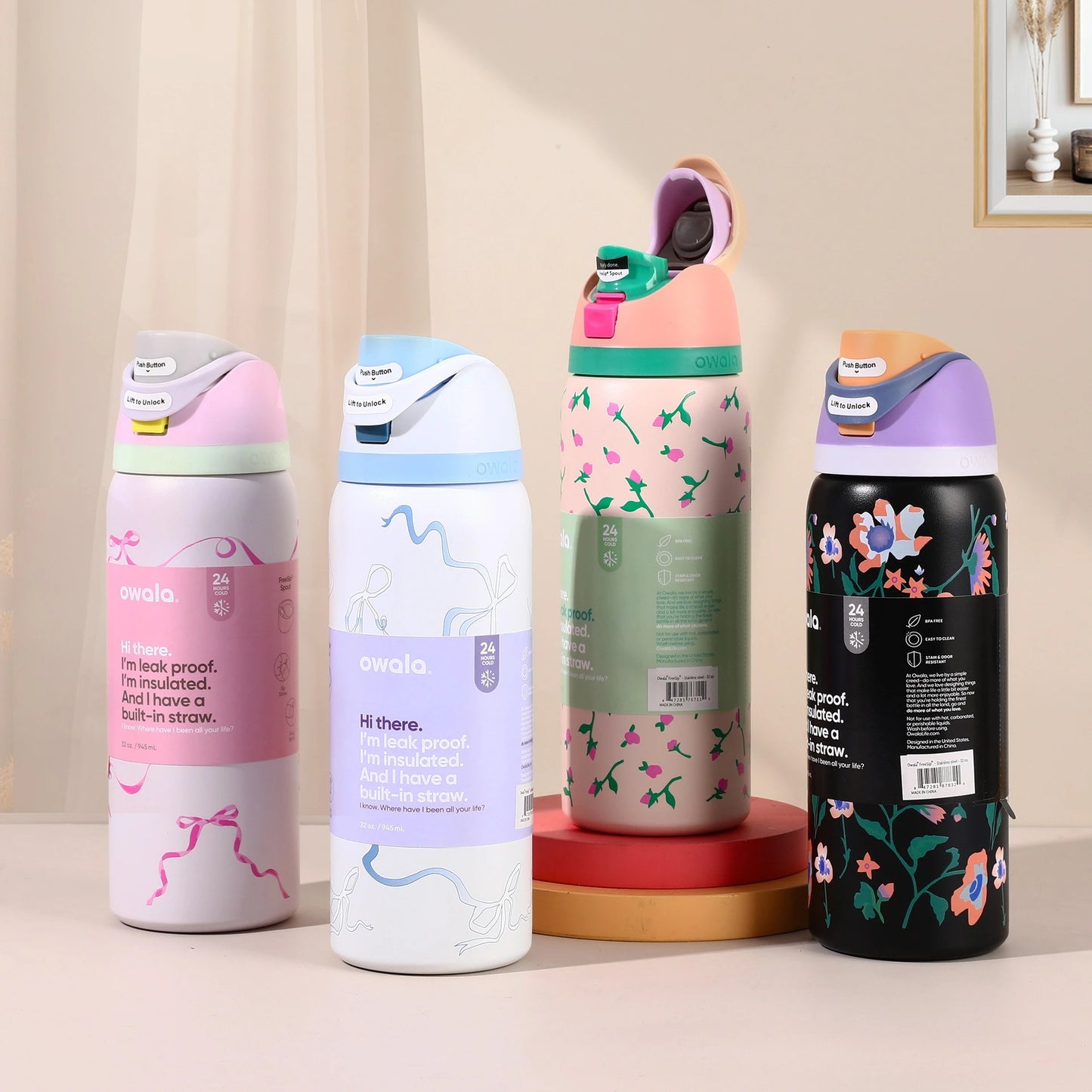 Bloom Series Vacuum Bottles – Hot & Cold Magic!