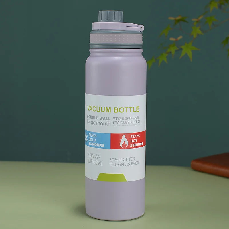 1000ml Stainless Steel Vacuum Flask | Hot & Cold Insulated Bottle
