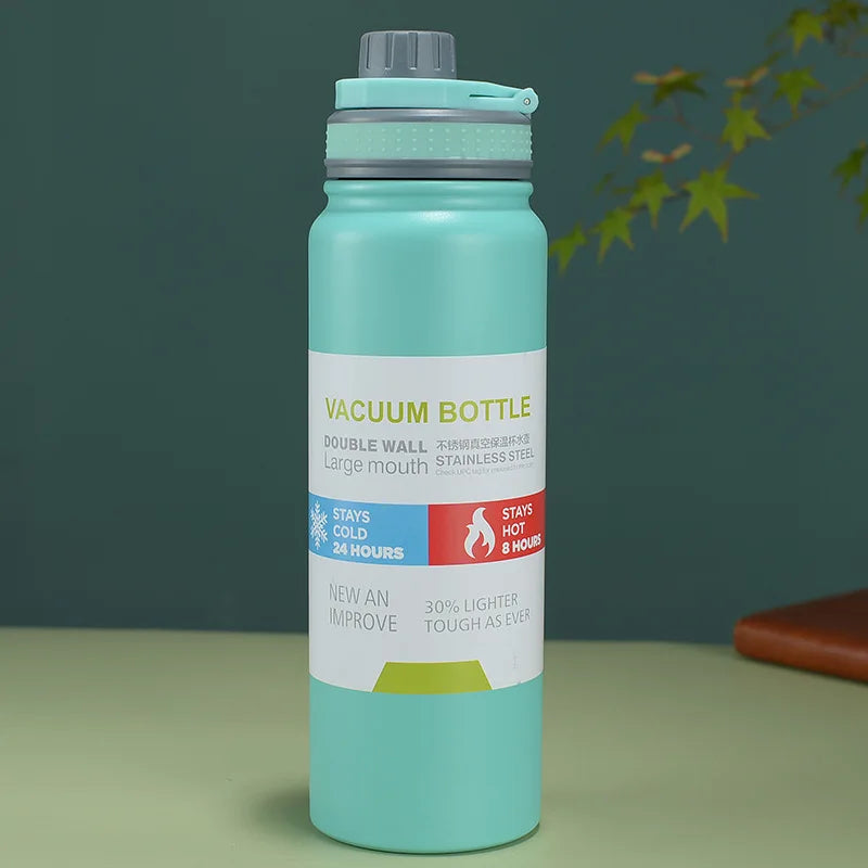 1000ml Stainless Steel Vacuum Flask | Hot & Cold Insulated Bottle