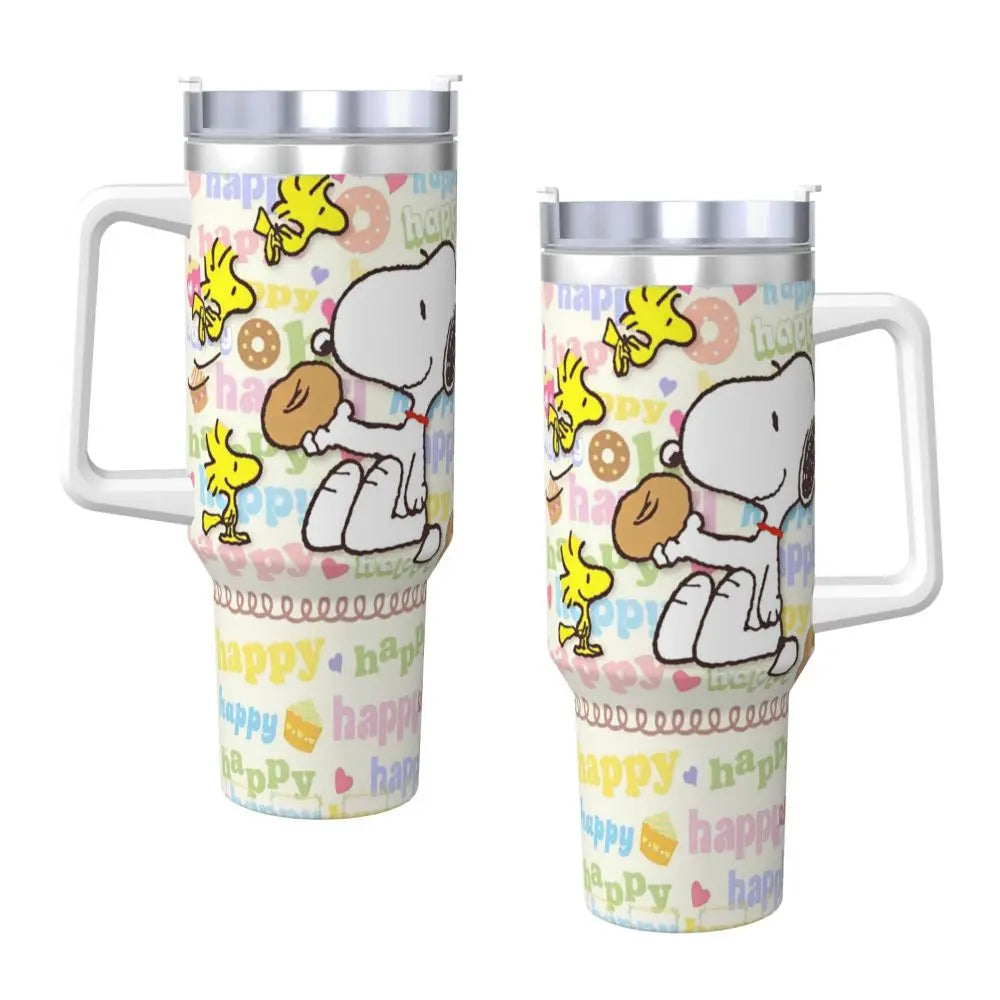 Snoopy 40oz Stainless Travel Tumbler