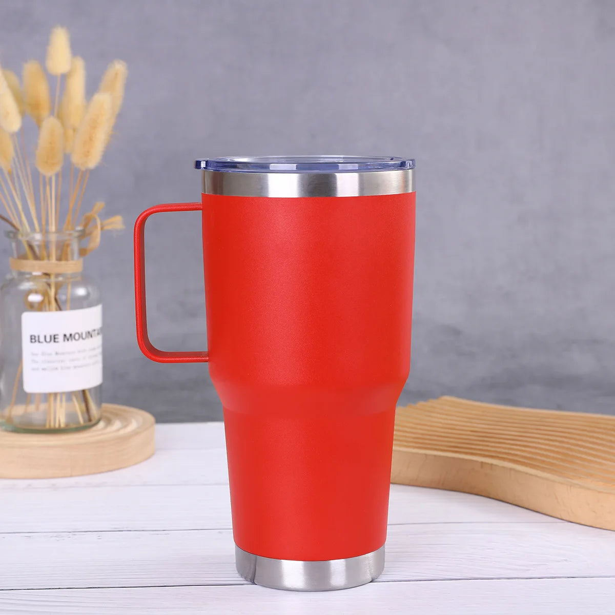 30oz Handle Travel Tumbler