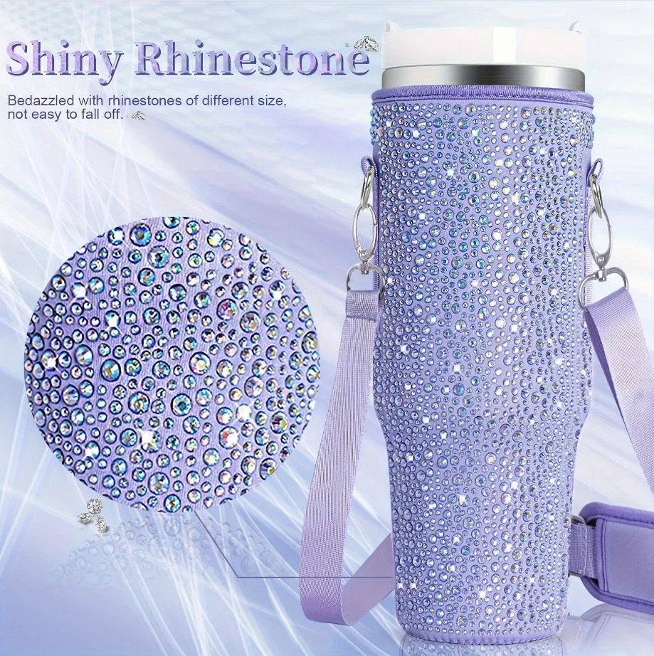 40oz Rhinestone Stanley Sleeve