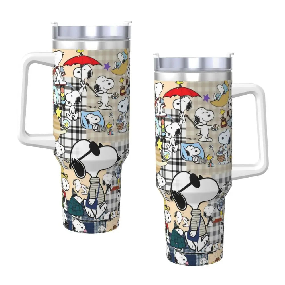 Snoopy 40oz Stainless Travel Tumbler