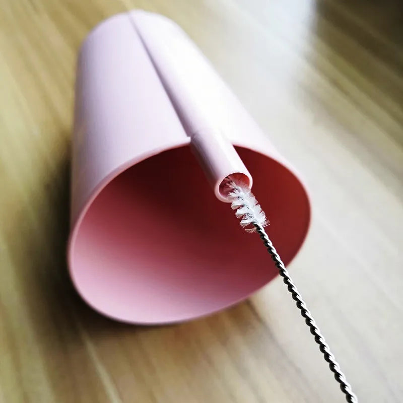 Soft Sip Tumblers - 4PCS Set with Built-in Straws