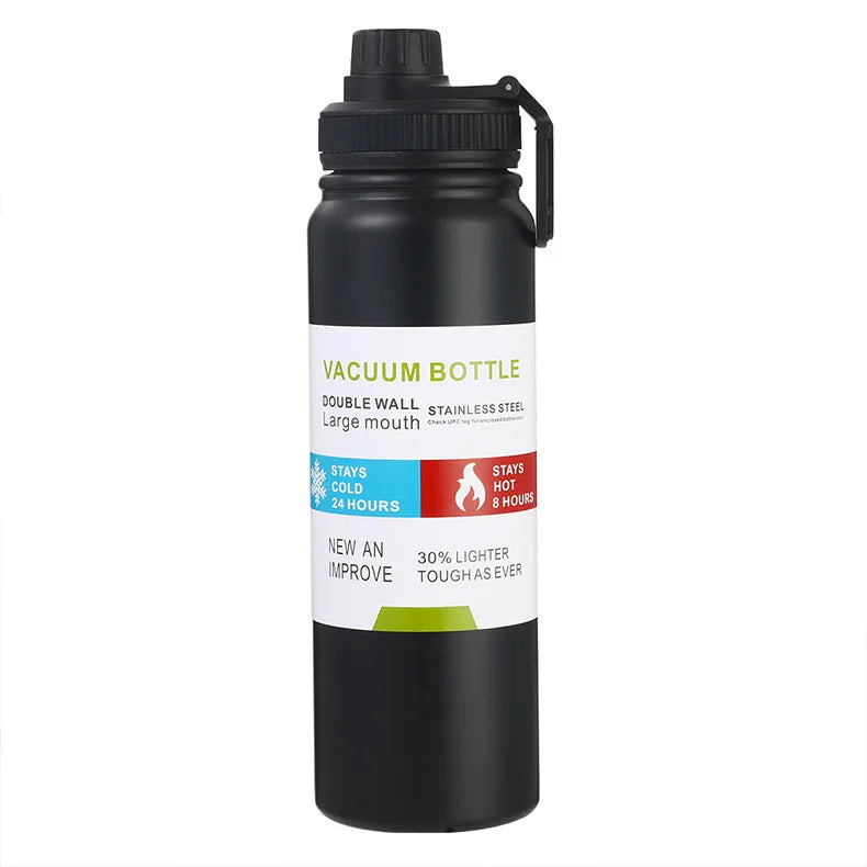 1000ml Stainless Steel Vacuum Flask | Hot & Cold Insulated Bottle