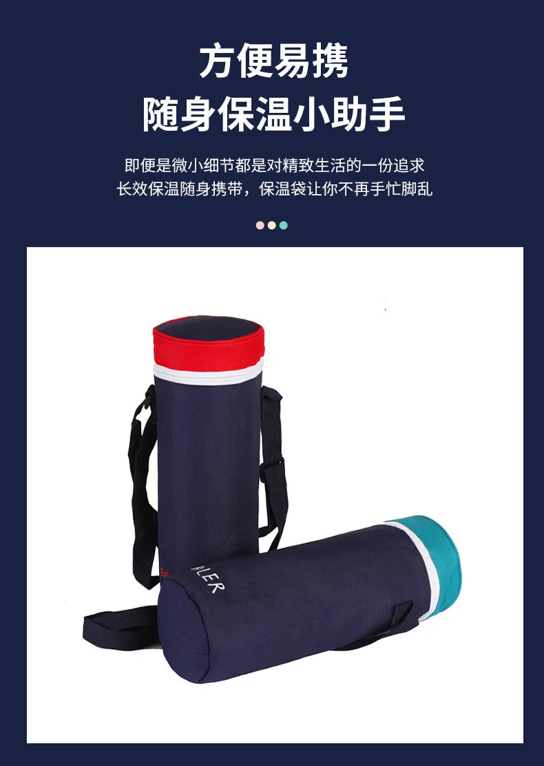 Universal Insulated Bottle Carrier Tote – Thermal Cooler Pouch
