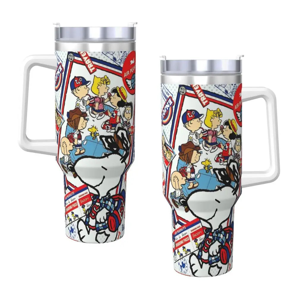 Snoopy 40oz Stainless Travel Tumbler