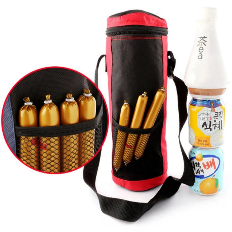 Universal Insulated Bottle Carrier Tote – Thermal Cooler Pouch