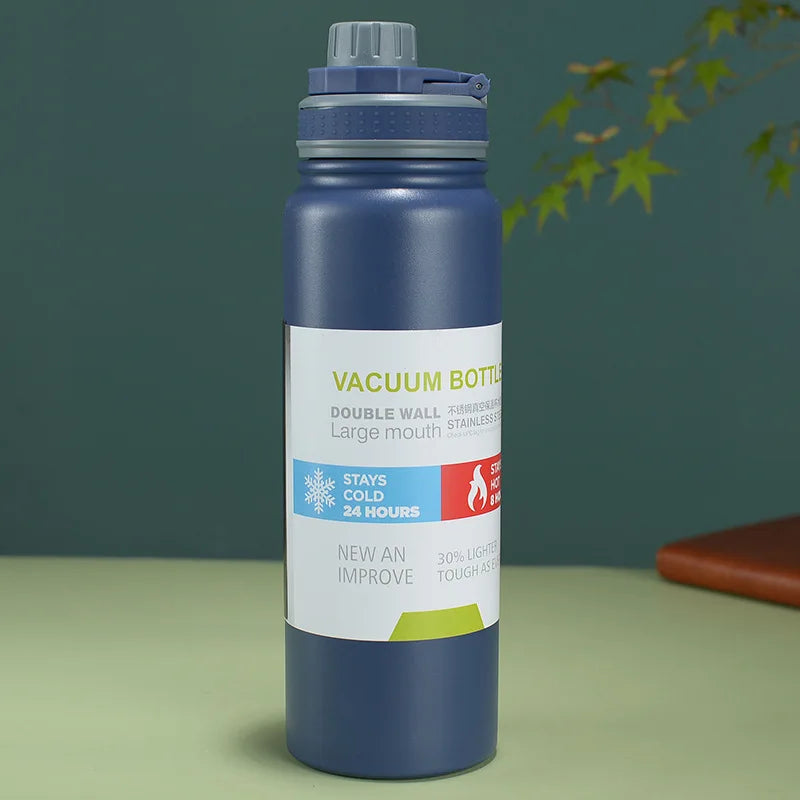 1000ml Stainless Steel Vacuum Flask | Hot & Cold Insulated Bottle
