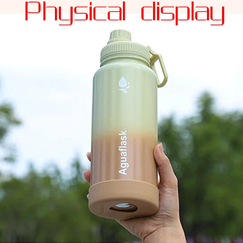32oz Stainless Steel Vacuum Insulated Thermo Bottle | 1000ml Large Capacity Travel Mug