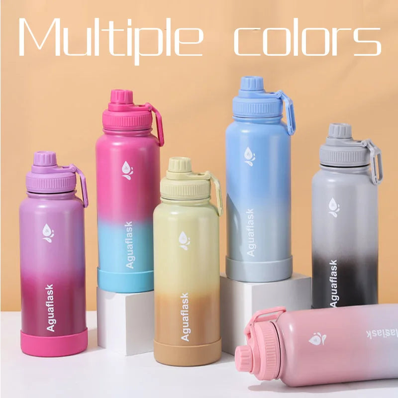 32oz Stainless Steel Vacuum Insulated Thermo Bottle | 1000ml Large Capacity Travel Mug