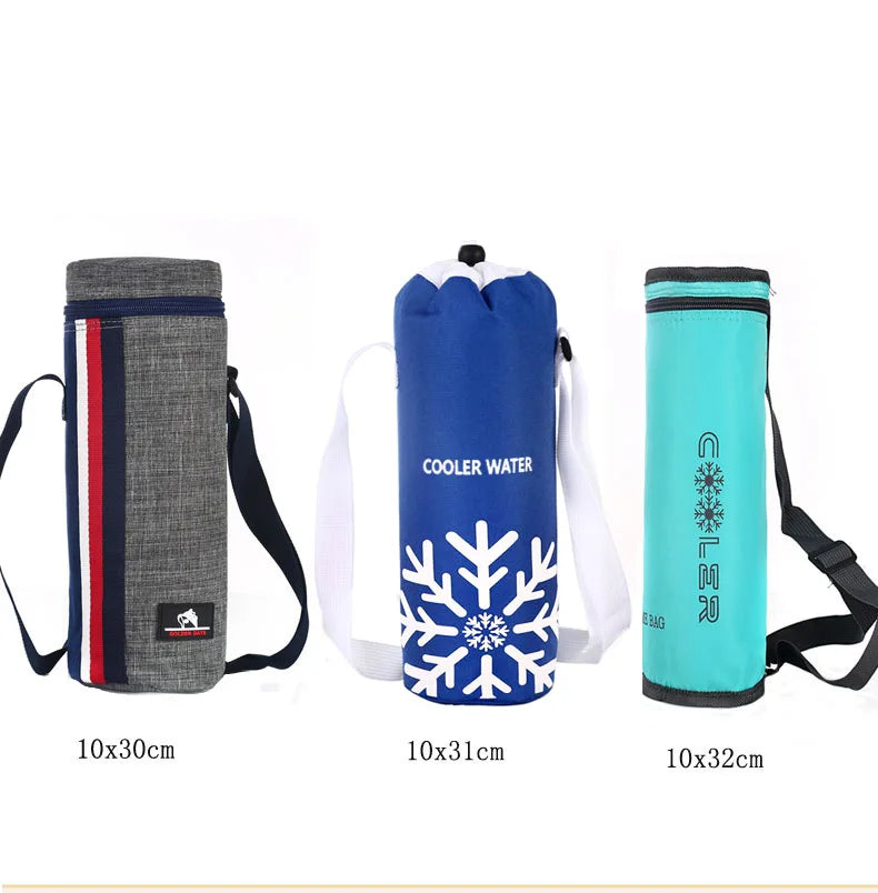 Universal Insulated Bottle Carrier Tote – Thermal Cooler Pouch