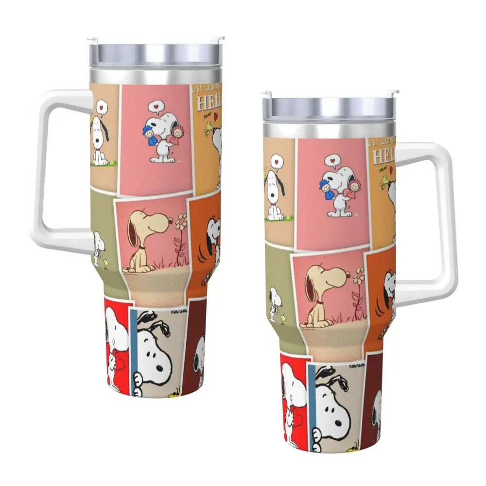 Snoopy 40oz Stainless Travel Tumbler