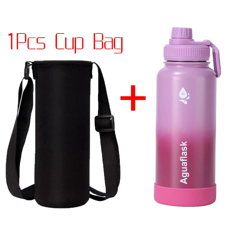 32oz Stainless Steel Vacuum Insulated Thermo Bottle | 1000ml Large Capacity Travel Mug