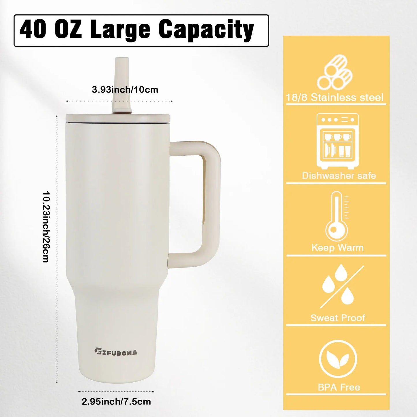 ChillSip 40oz Tumbler – Ice-Cold or Steamy Hot!