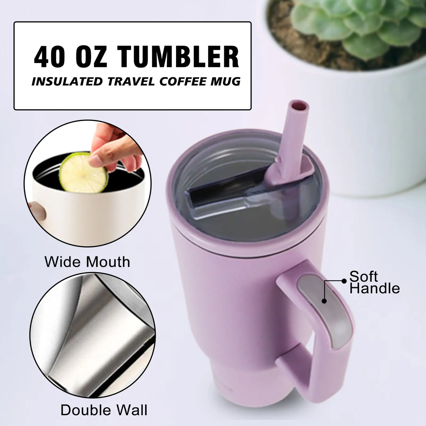 ChillSip 40oz Tumbler – Ice-Cold or Steamy Hot!