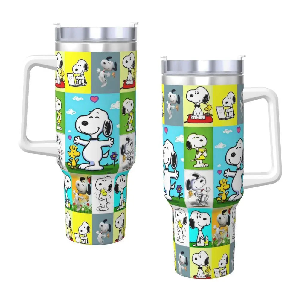Snoopy 40oz Stainless Travel Tumbler