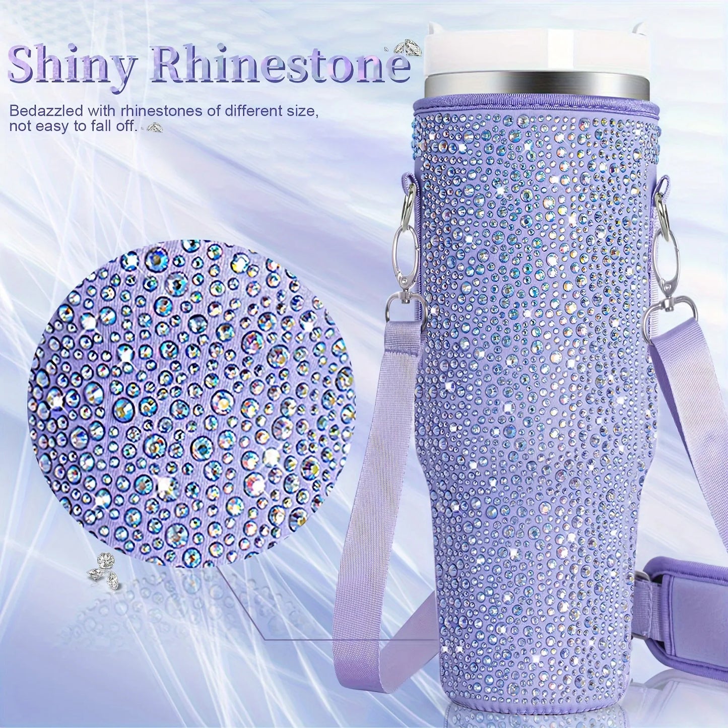 40oz Rhinestone Stanley Sleeve