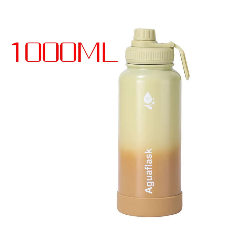 32oz Stainless Steel Vacuum Insulated Thermo Bottle | 1000ml Large Capacity Travel Mug