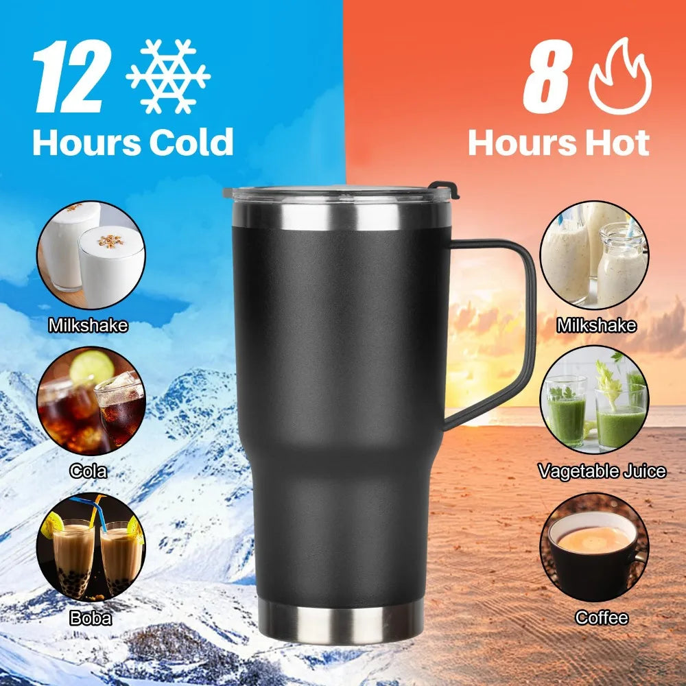 30oz Handle Travel Tumbler