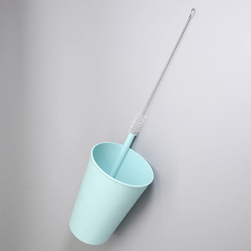 Soft Sip Tumblers - 4PCS Set with Built-in Straws