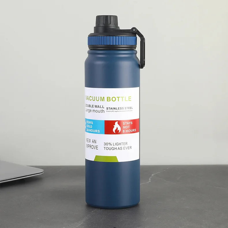 1000ml Stainless Steel Vacuum Flask | Hot & Cold Insulated Bottle