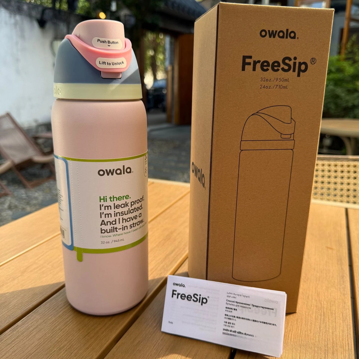 Owala FreeSip Adventure Bottle