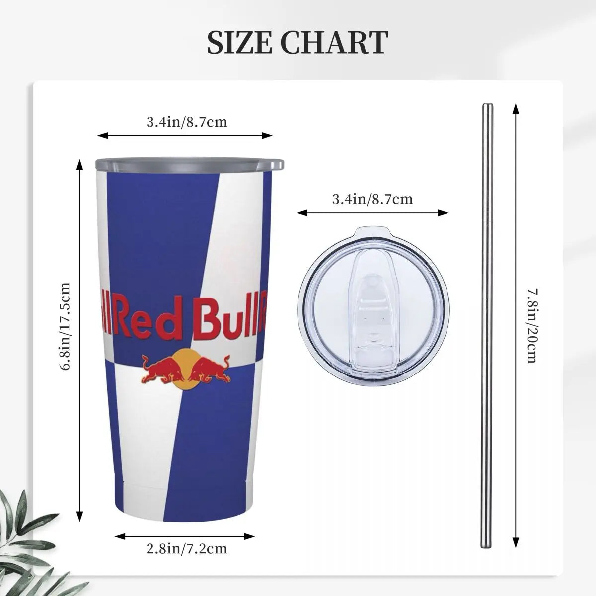 RB Bull Graphic Tumbler