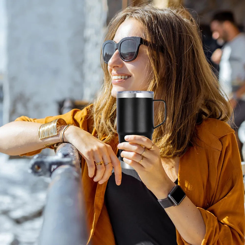 30oz Handle Travel Tumbler