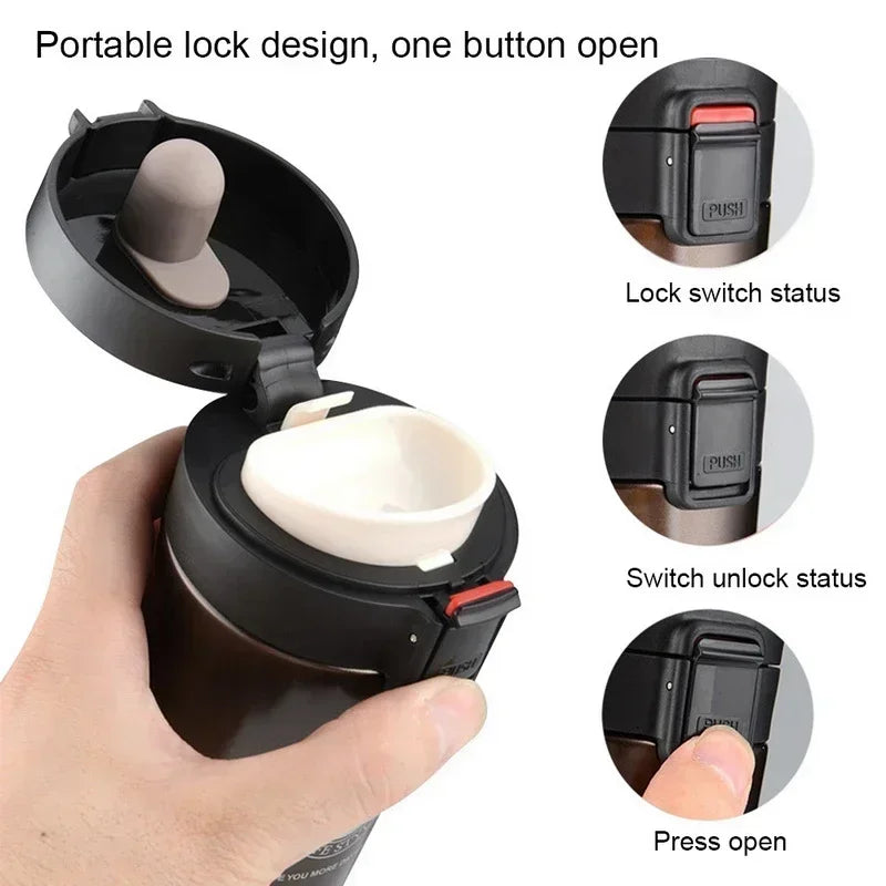 Premium 500ml Double Wall 304 Stainless Steel Vacuum Thermos Mug