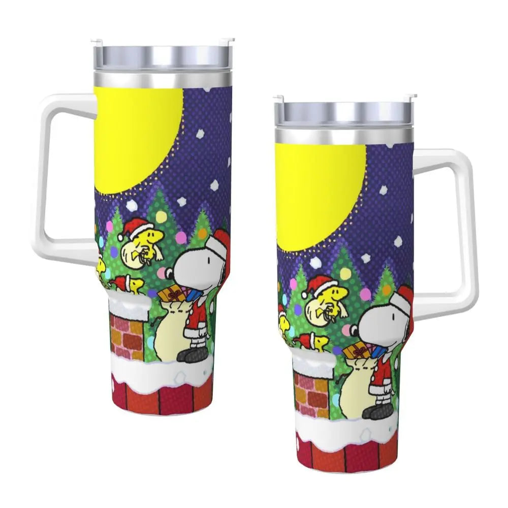 Snoopy 40oz Stainless Travel Tumbler