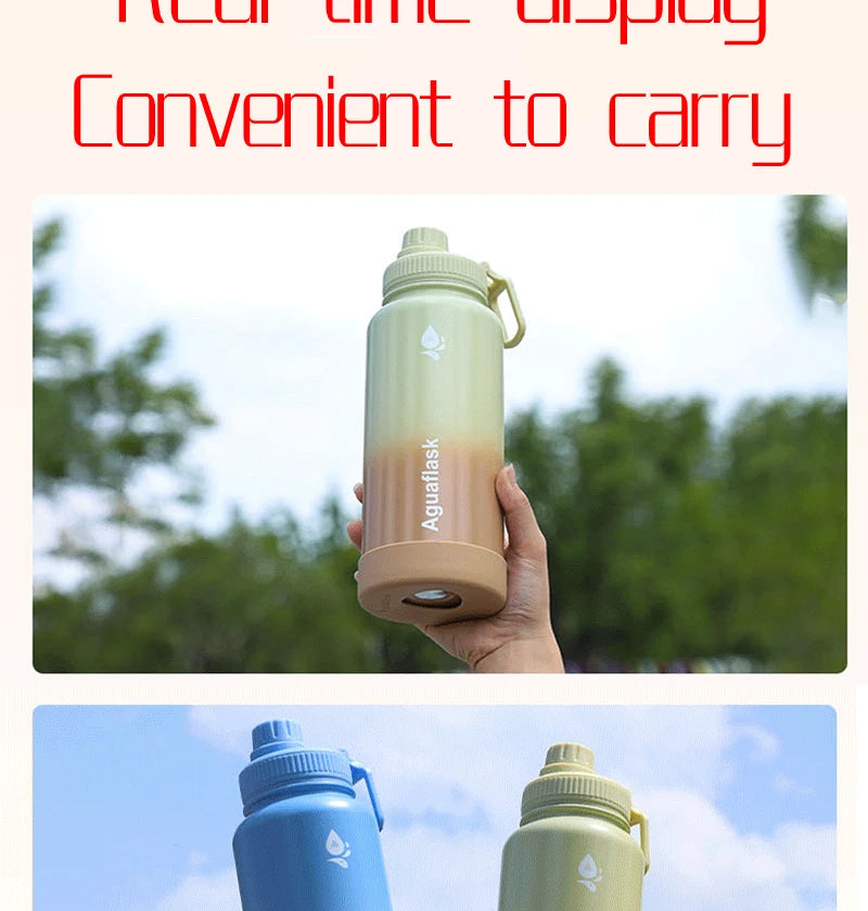 32oz Stainless Steel Vacuum Insulated Thermo Bottle | 1000ml Large Capacity Travel Mug