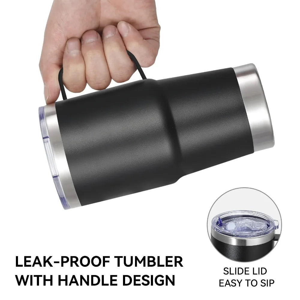 30oz Handle Travel Tumbler