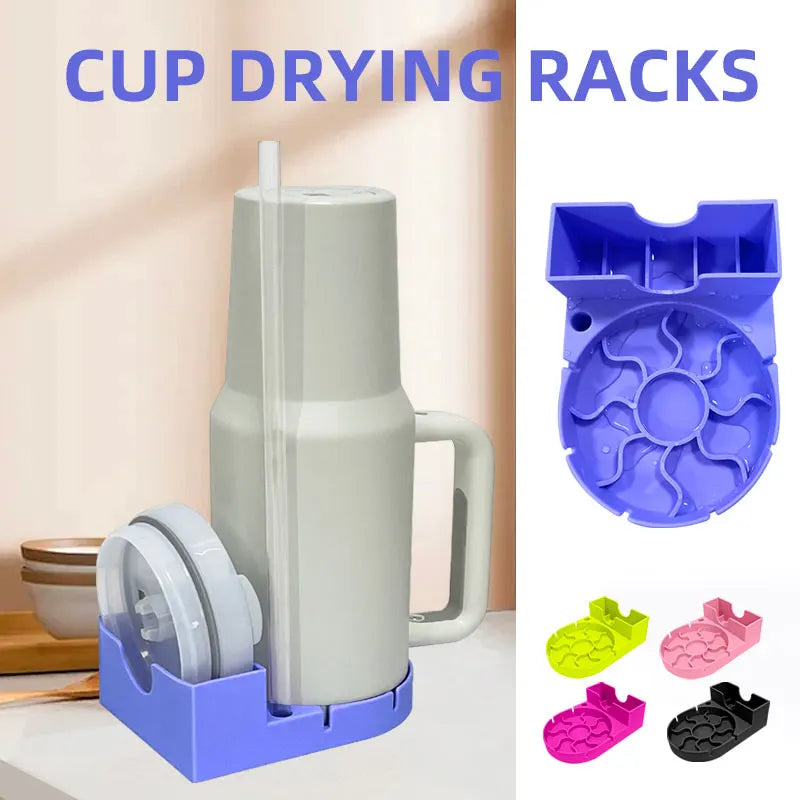 Tumbler Drying Rack Station