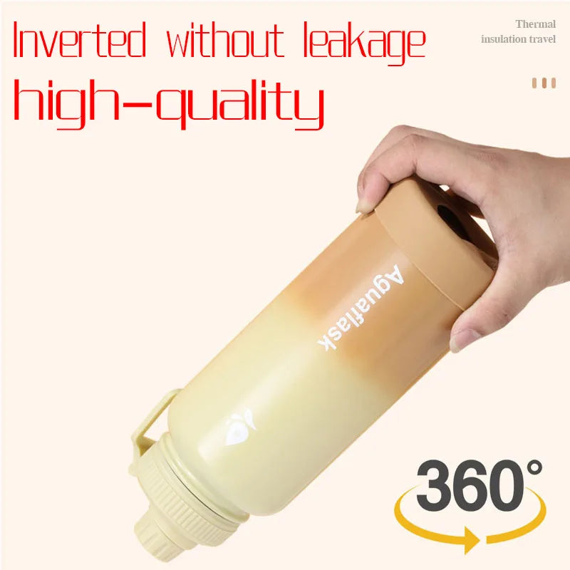 32oz Stainless Steel Vacuum Insulated Thermo Bottle | 1000ml Large Capacity Travel Mug