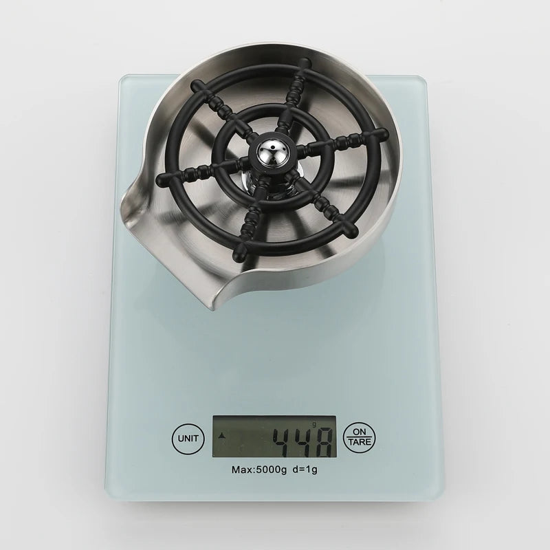 Mom’s Kitchen Cup Rinser – Stainless Steel Glass Washer for Sink