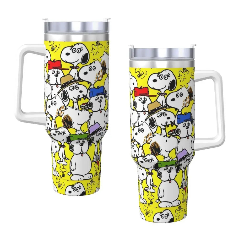 Snoopy 40oz Stainless Travel Tumbler