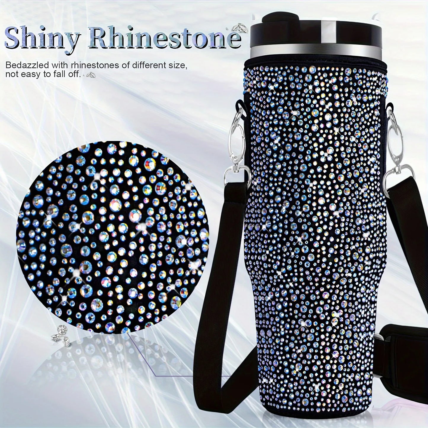 40oz Rhinestone Stanley Sleeve